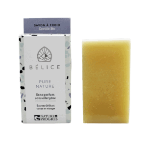 savon-bio-bélice-pure-nature-sans-huile-essentielle-olive-karité-peau-sensible-allergène-zéro-déchet-artisanal-français-à-froid-doux-surgras-naturel-bébé-enfant