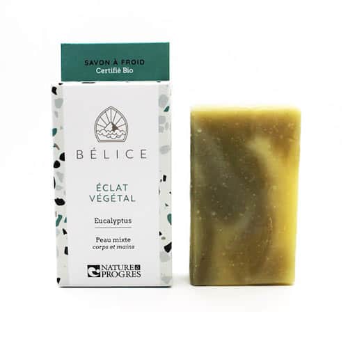 savon-éclat-végétal-bélice-bio-naturel-vegan-saponifié-froid-argile-verte-eucalyptus-absorbant-purifiant