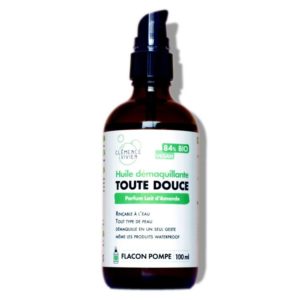 huile-démaquillante-rincable-lait-clemence-vivien-naturelle-vegan-douce-peau-sensible