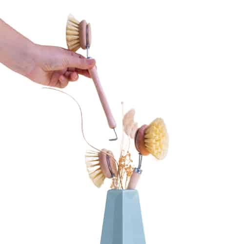 Brosse grattoir vaisselle coco - Leaves & Clouds