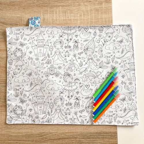 Tapis de Coloriage XXL Lavable - Waatea